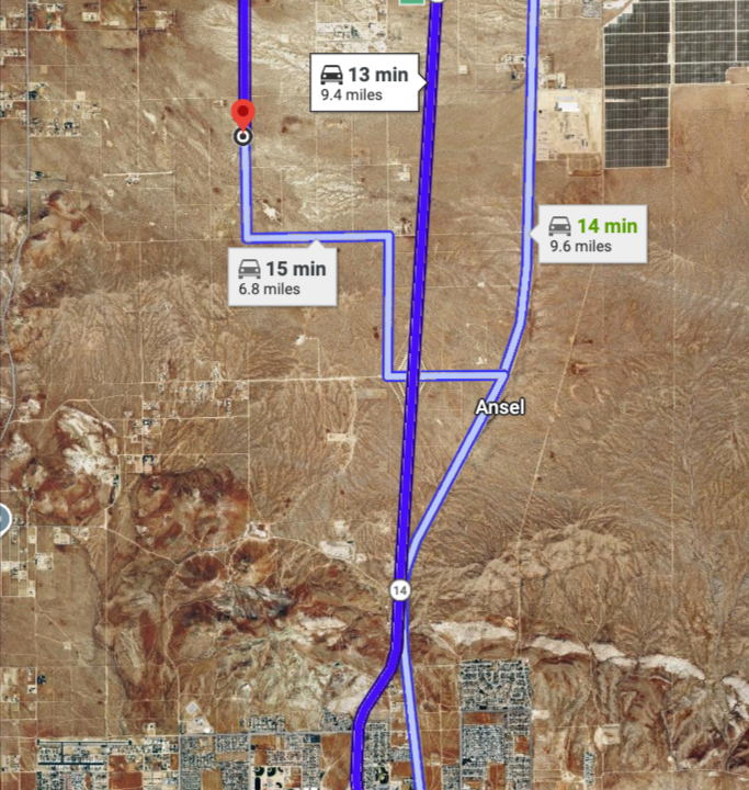 Rosamond-California-to-30th-St-W-Mojave-CA-93501-Google-Maps-10-21-2026_10_28_AM